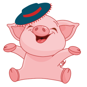 cochon chapeau jambon casa periche feria nimes